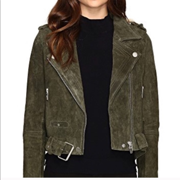 Blank NYC Jackets & Blazers - Blank NYC Green Suede Jacket